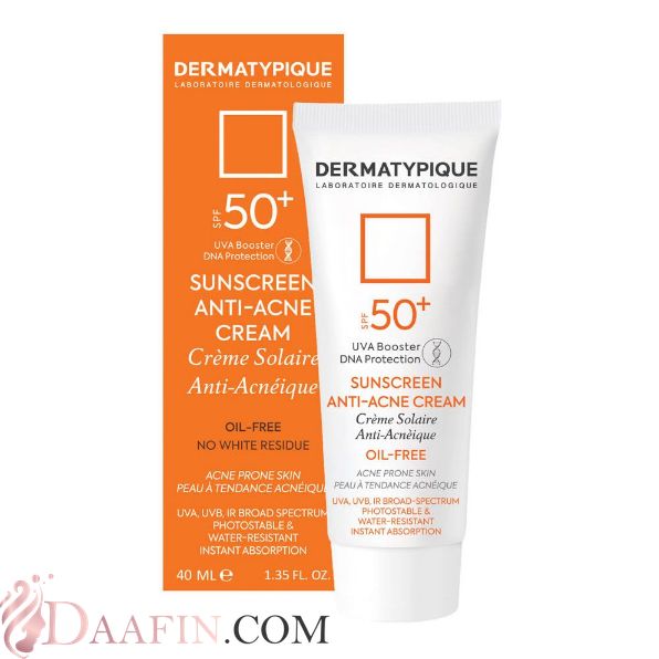 ضد آفتاب پوست چرب و جوش‌دار +SPF50 درماتیپیک