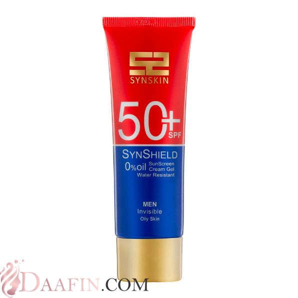 ژل ضد آفتاب آقایان فاقد چربی ساین شیلد +SPF50 ساین اسکین