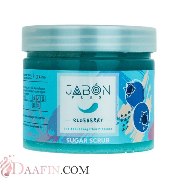 اسکراب شکری لایه بردار مدل Blueberry ژبن پلاس