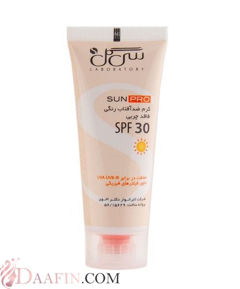 ضد آفتاب رنگی SPF30 سی گل