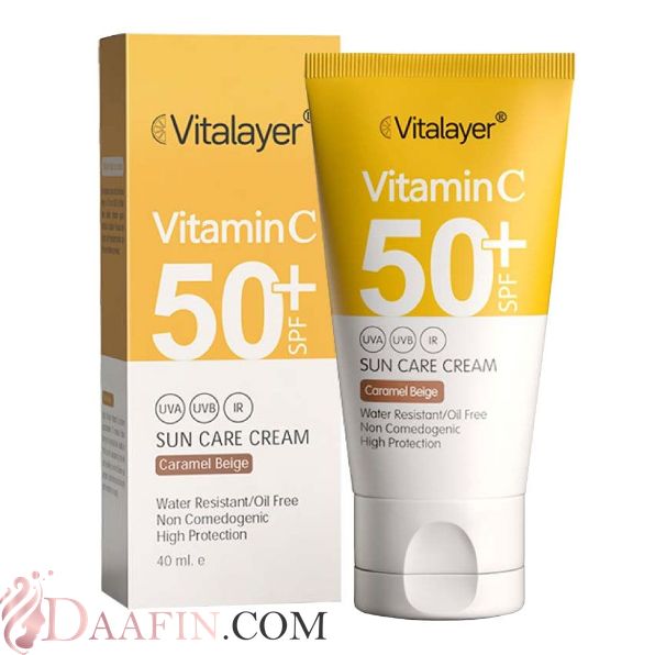 ضد آفتاب حاوی ویتامین C با +SPF50 ویتالیر