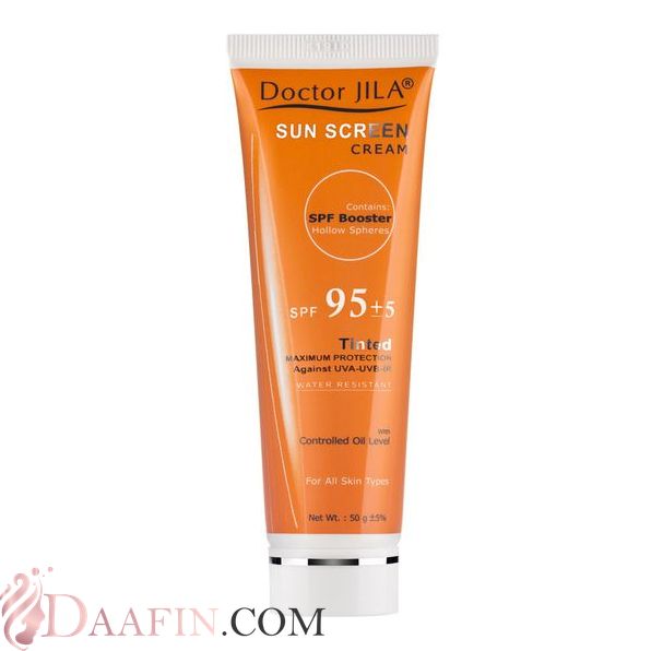 ضد آفتاب رنگی SPF95 دکتر ژیلا