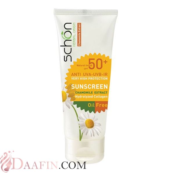 ضد آفتاب رنگی طبیعی فاقد چربی SPF50 شون