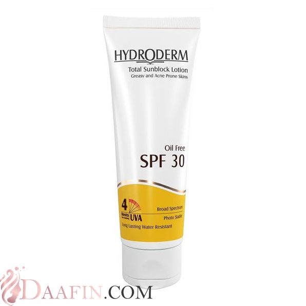 ضد آفتاب  فاقد چربی SPF30 هیدرودرم