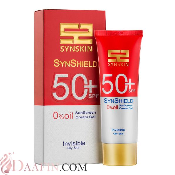 ژل ضد آفتاب بی‌رنگ فاقد چربی ساین شیلد +SPF50 ساین اسکین