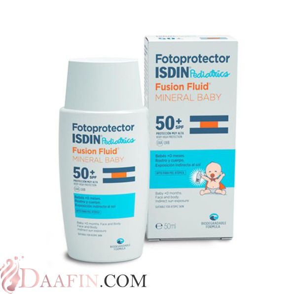 ضد آفتاب نوزاد و کودک SPF50 ایزدین