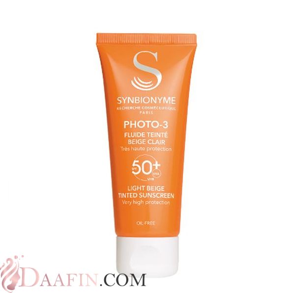 ضد آفتاب رنگی فتو 3 +SPF50 بژ کلیر سین بیونیم