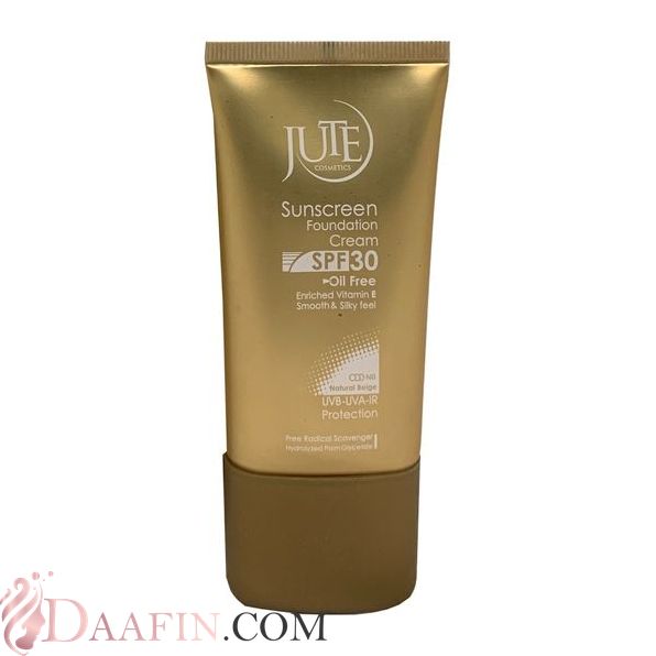 کرم پودر حاوی ضد آفتاب SPF30 پوست چرب ژوت