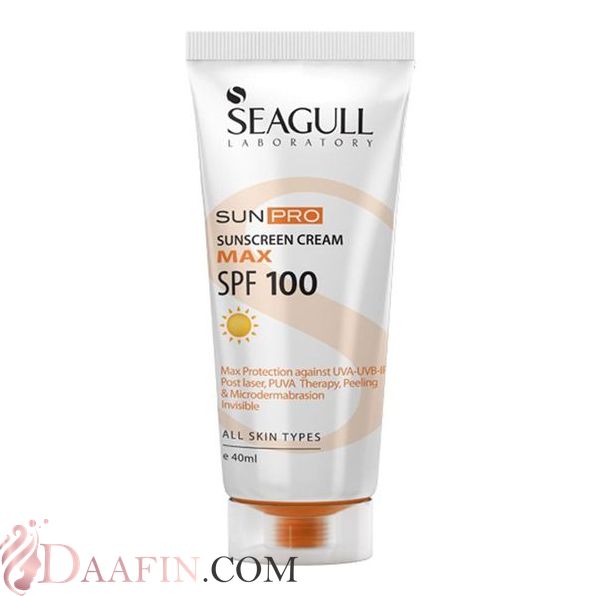 ضد آفتاب  بی‌رنگ SPF100 سی گل