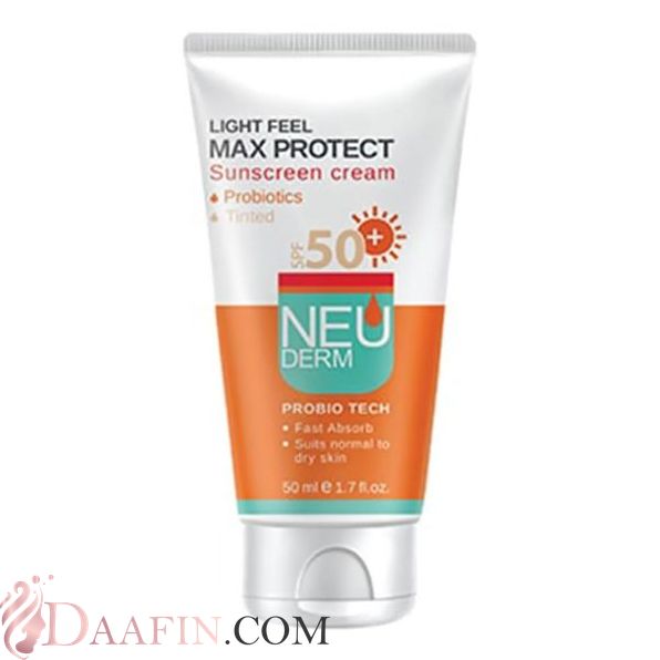 ضد آفتاب مکس پروتکت   فاقد چربی  رنگی Spf 50 نئودرم