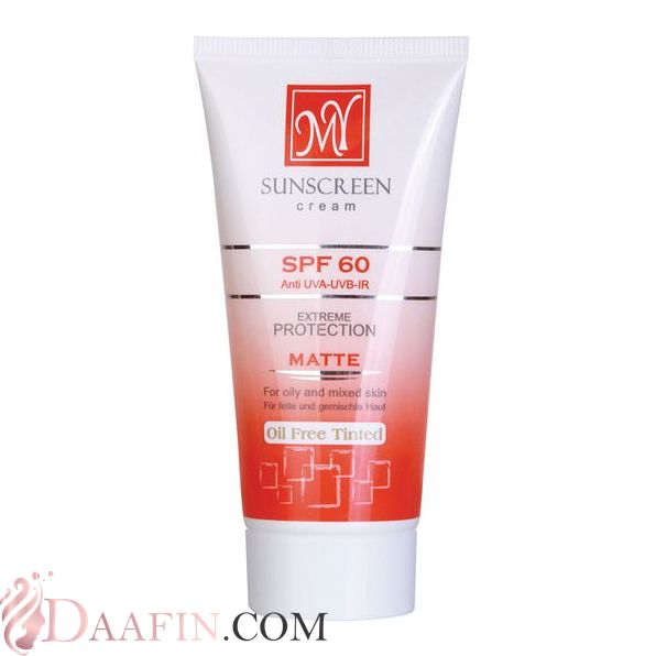 ضد آفتاب رنگی فاقد چربی SPF60 مای