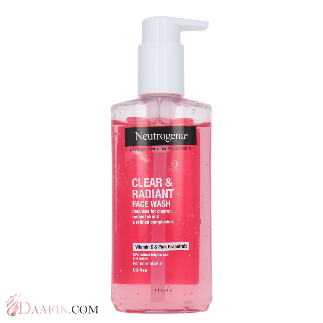 ژل شستشو ضد لک و روشن کننده گریپ فروت و ویتامین ث نیتروژینا ژل شستشو ضد لک و روشن کننده گریپ فروت و ویتامین ث نیتروژینا