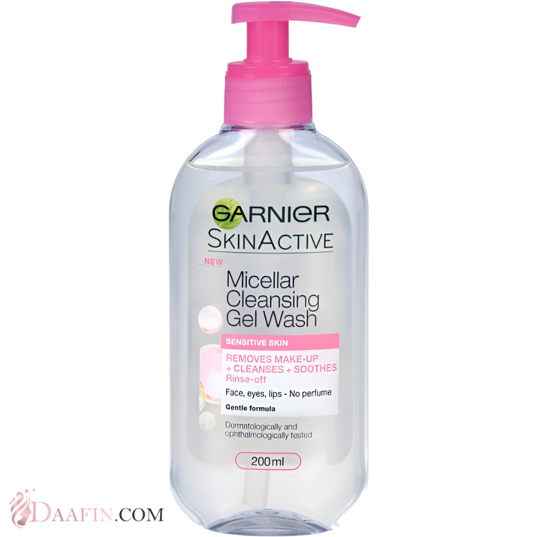 ژل شستشو پوست حساس گارنیر