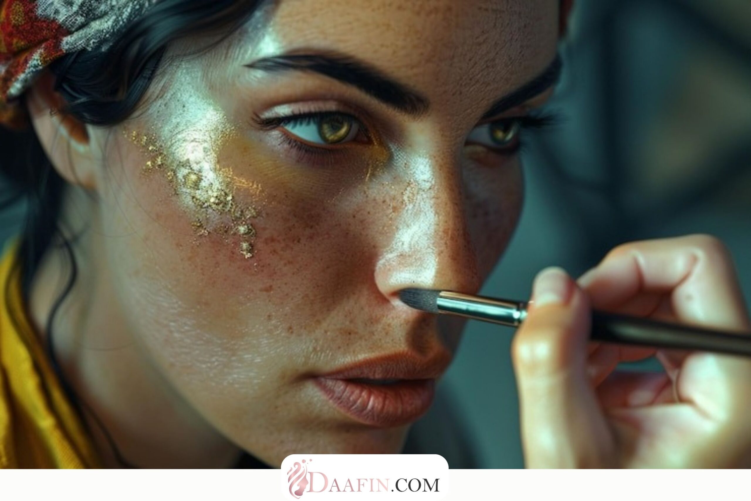 آموزش استفاده از براش‌های آرایشی برای ایجاد افکت‌های ویژه