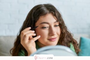 آموزش کشیدن خط چشم دوگانه برای جلوه بیشتر