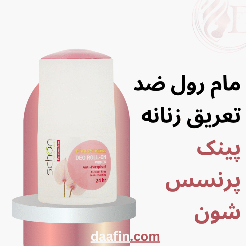 مام رول ضد تعریق زنانه پینک پرنسس شون حجم ۵۰ میلی لیتر با ماندگاری ۲۴ ساعت