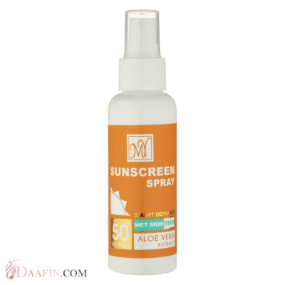 اسپری ضدآفتاب بی‌رنگ مای SPF50 مدل Smart Defense مناسب انواع پوست، حجم 100 میلی‌لیتر