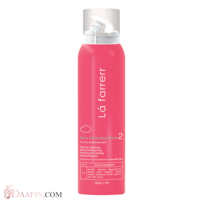 فوم شستوشوی صورت لافارر، مناسب پوستهای خشک و حساس، حجم 150 میلیلیتر