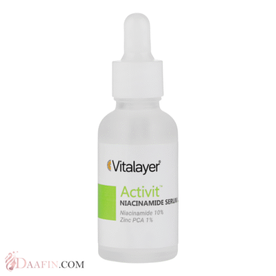 سرم آبرسان پوست ویتالیر مدل نیاسینامید، حجم 50 میلی‌لیتر