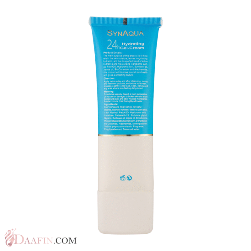 کرم ژل آبرسان ساین اسکین مدل Synaqua، حجم 75 میلی‌لیتر