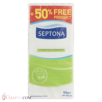 پنبه سپتونا – بسته 150 گرمی
