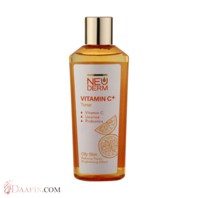 تونر نئودرم مدل ویتامین سی پلاس حجم 200 میلی لیتر
