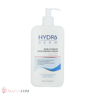 کرم مرطوب‌کننده و نرم‌کننده هیدرودرم مدل Aqua Satin حجم 500 میلی‌لیتر