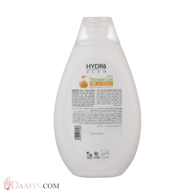 شامپو بدن کرمی مدل شیر و عسل هیدرودرم حجم 500 میلی لیتر