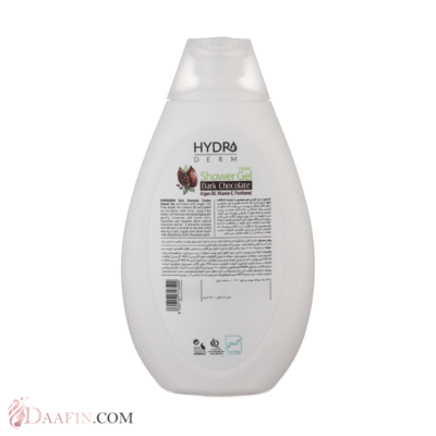 شامپو بدن کرمی با رایحه شکلات تلخ هیدرودرم حجم 500 میلی لیتر