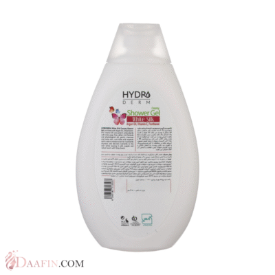 شامپو بدن کرمی هیدرودرم با رایحه ابریشم سفید حجم 500 میلی لیتر