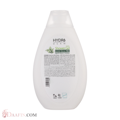 شامپو بدن کرمی مدل چای سبز و نعناع هیدرودرم حجم 500 میلی لیتر