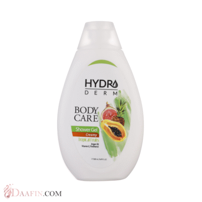 شامپو بدن کرمی با رایحه میوه های استوایی هیدرودرم حجم 500 میلی لیتر