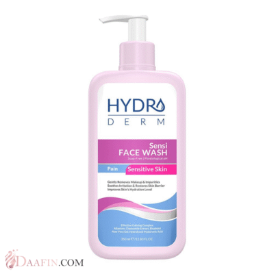 پن شستشوی پمپی پوست حساس هیدرودرم (سنسی واش)