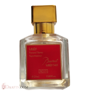 ادکلن باکارات رژ 540 سفید برند لزلی حجم 25 میلی لیتر