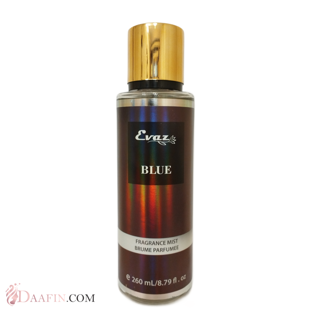 بادی اسپلش رایحه Blue برند Evaz حجم 260 میلی لیتر بادی اسپلش رایحه Blue برند Evaz حجم 260 میلی لیتر