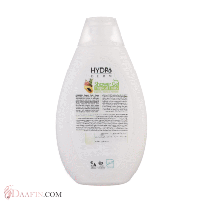 شامپو بدن کرمی با رایحه میوه های استوایی هیدرودرم حجم 500 میلی لیتر