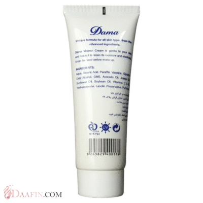 کرم مرطوب کننده ویتامینه داما مدل تیوپی
