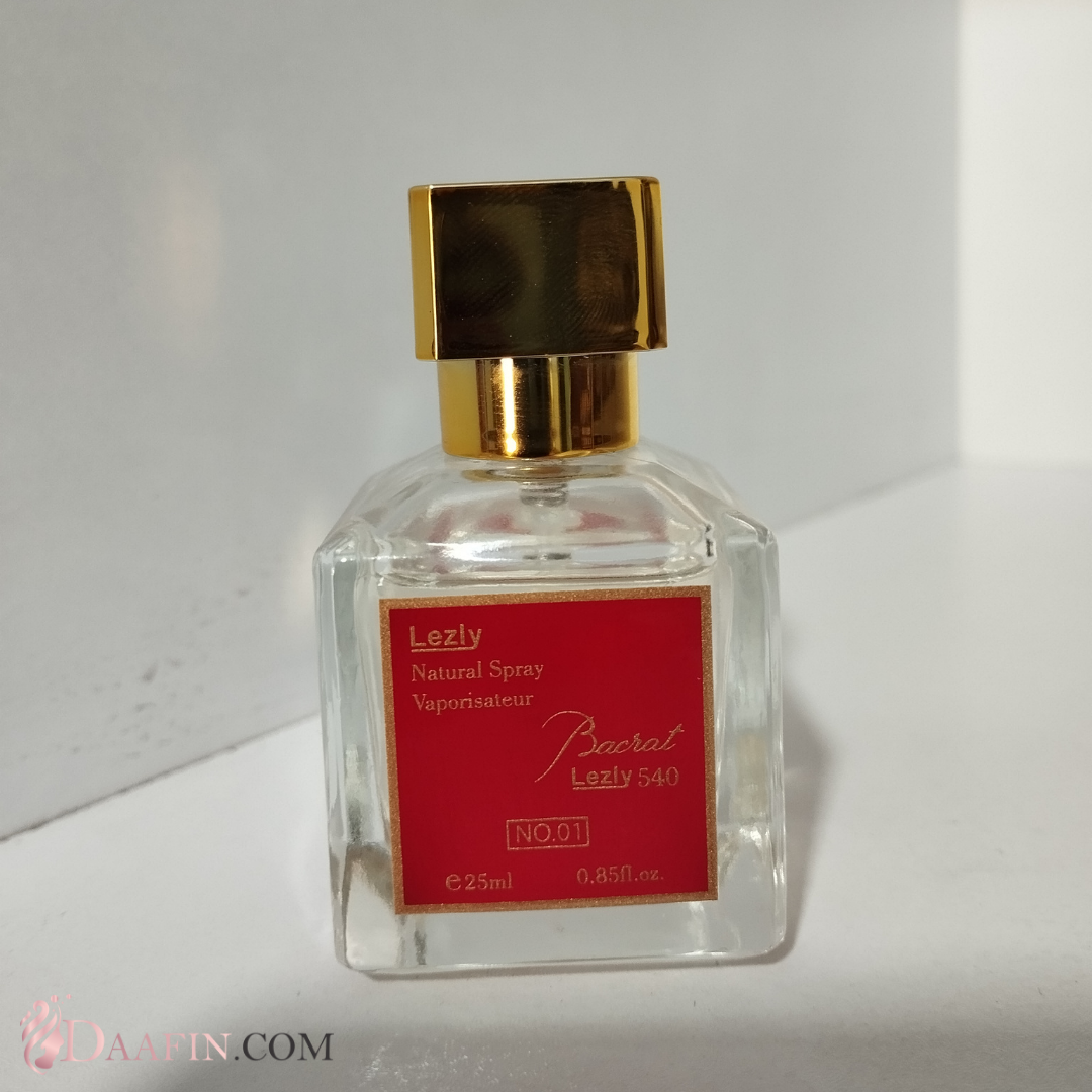 ادکلن باکارات رژ 540 سفید برند لزلی حجم 25 میلی لیتر ادکلن باکارات رژ 540 سفید برند لزلی حجم 25 میلی لیتر