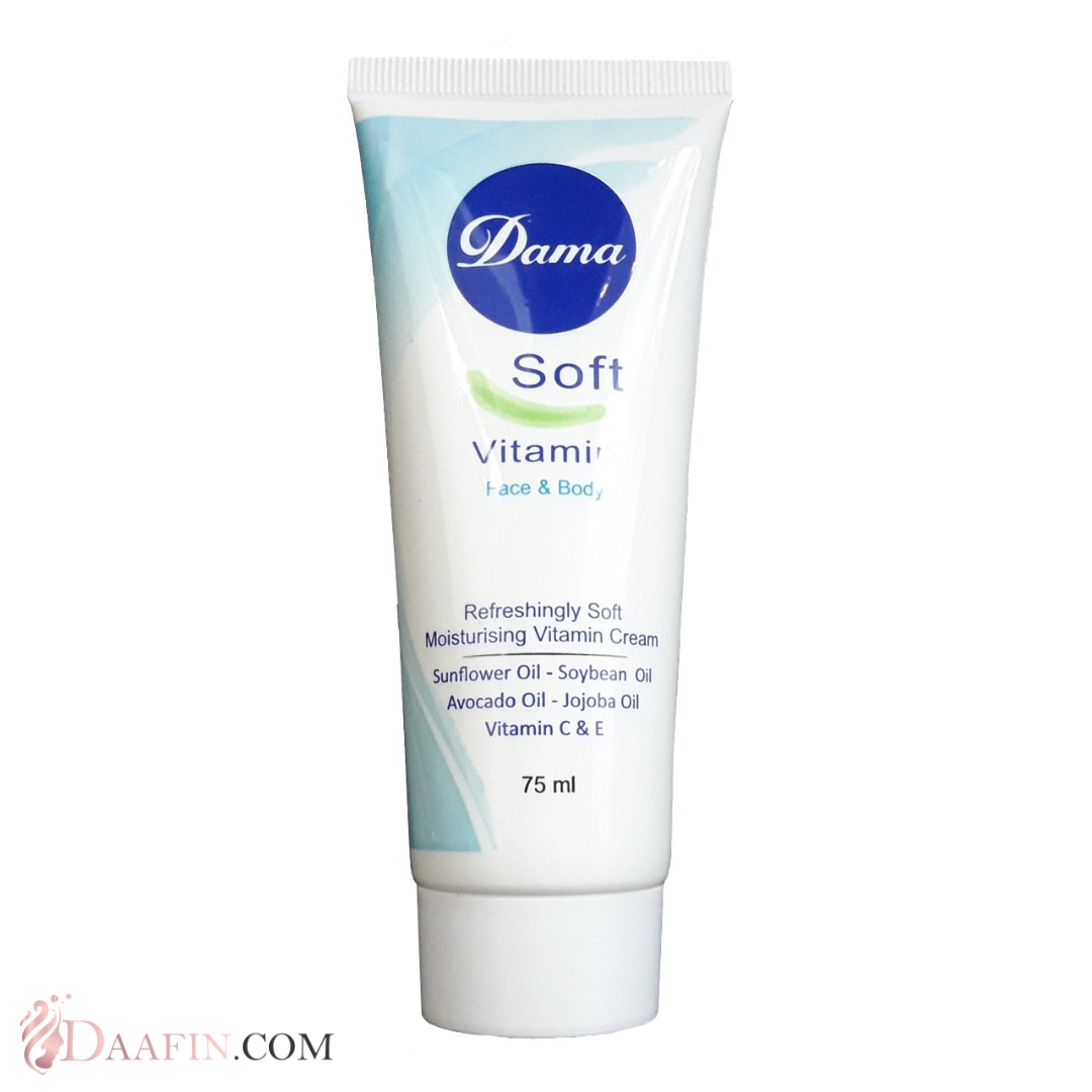 کرم مرطوب کننده ویتامینه داما مدل تیوپی