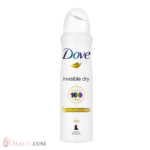 اسپری زنانه داو سری Invisble Dry مدل Clean Touch حجم 250 میلی لیتر