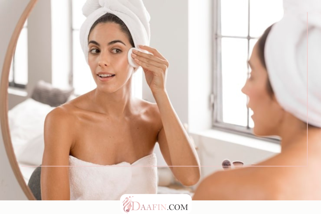 آماده‌سازی پوست قبل از استفاده