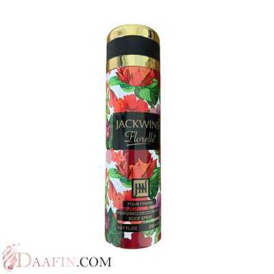 اسپری بدن زنانه جانوین مدل Florelle حجم 200 میلی لیتر