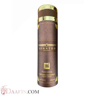 اسپری بدن مردانه جانوین مدل Senator حجم 200 میلی لیتر