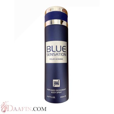 اسپری بدن مردانه جانوین مدل Blue Sensation حجم 200 میلی لیتر