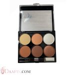 پالت کانتور و هایلایتر 6 رنگ لورا بیوتی - شماره 02