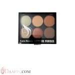 پالت کانتور و هایلایتر 6 رنگ لورا بیوتی - شماره 01