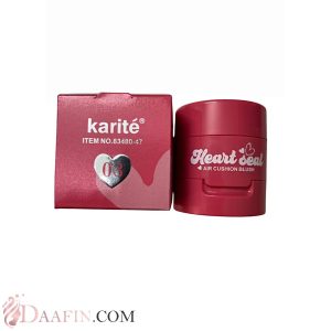 رژگونه قلبی استامپی مایع کوشنی کاریته