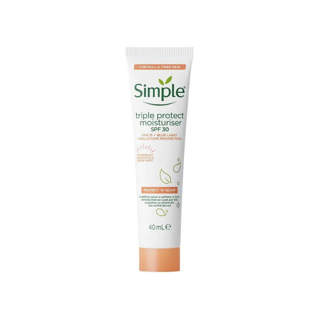 مرطوبکننده و ضدآفتاب تریپل پروتکت SPF 30 سیمپل مرطوبکننده و ضدآفتاب تریپل پروتکت SPF 30 سیمپل