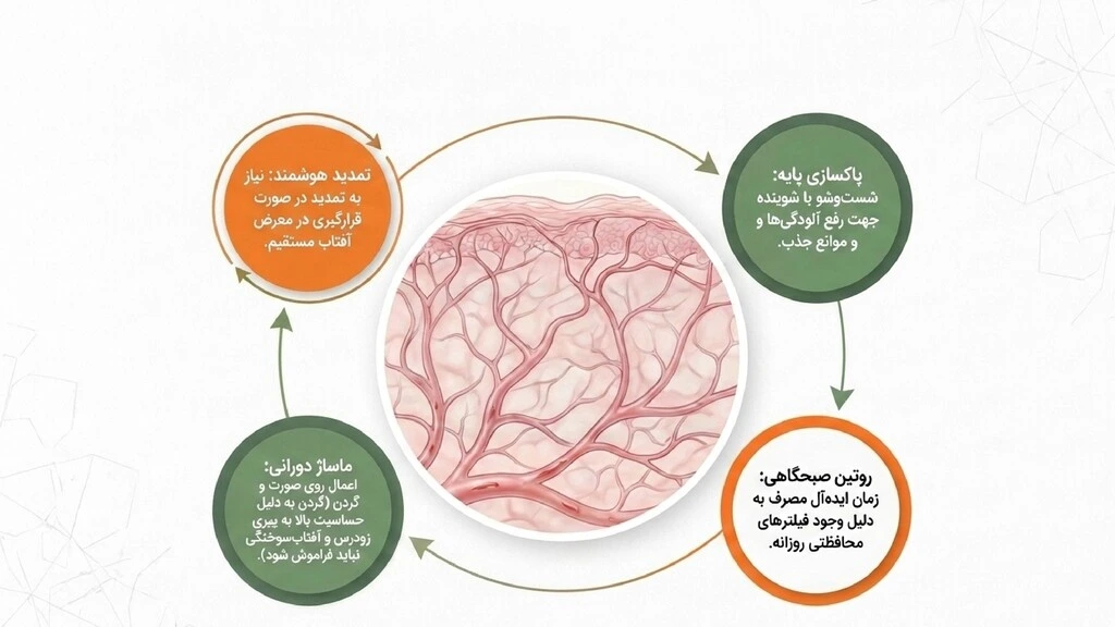 بهترین روش برای استفاده از آبرسان لایت دارای SPF سیمپل