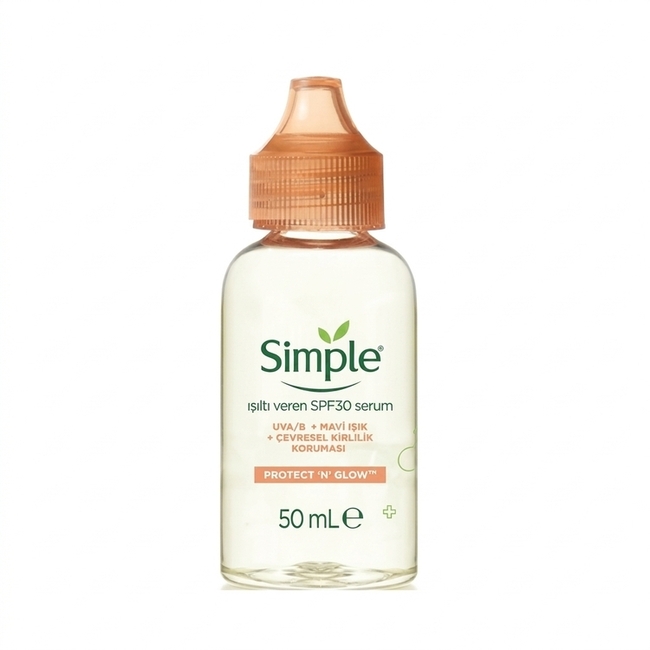 سرم روشنکننده و محافظتکننده گلو رادیانس سیمپل SPF30